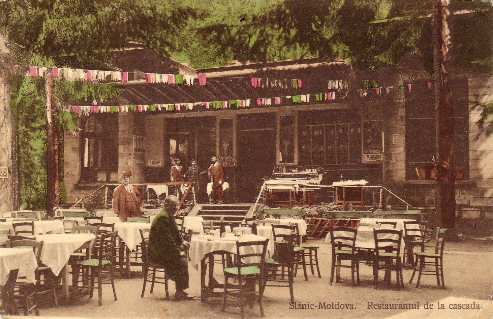 Restaurant Cascada Slănic Moldova în 1915 – tradiție și istorie